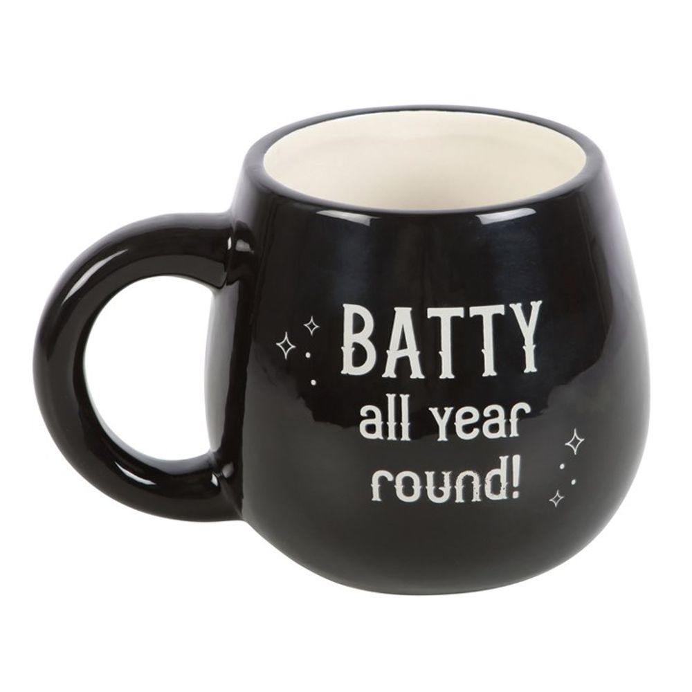 BATTY ALL YEAR ROUND ROUNDED MUG