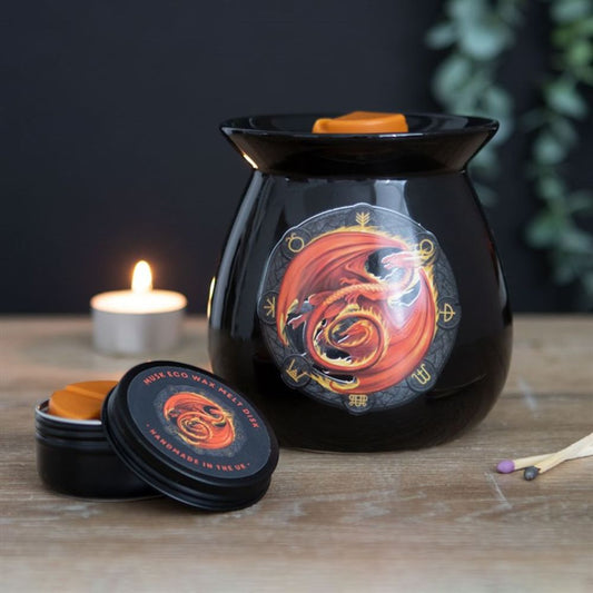 BELTANE WAX MELT BURNER GIFT SET BY ANNE STOKES