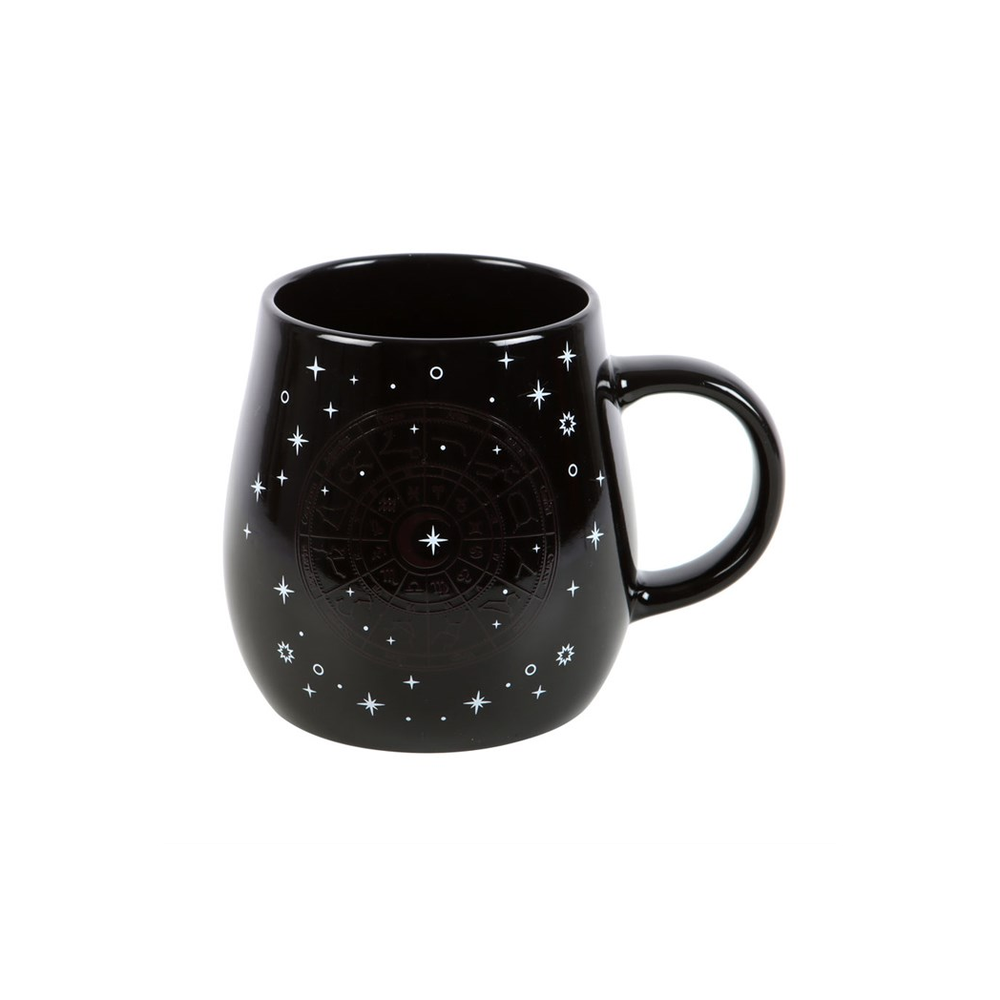 ASTROLOGY WHEEL HEAT CHANGING MUG