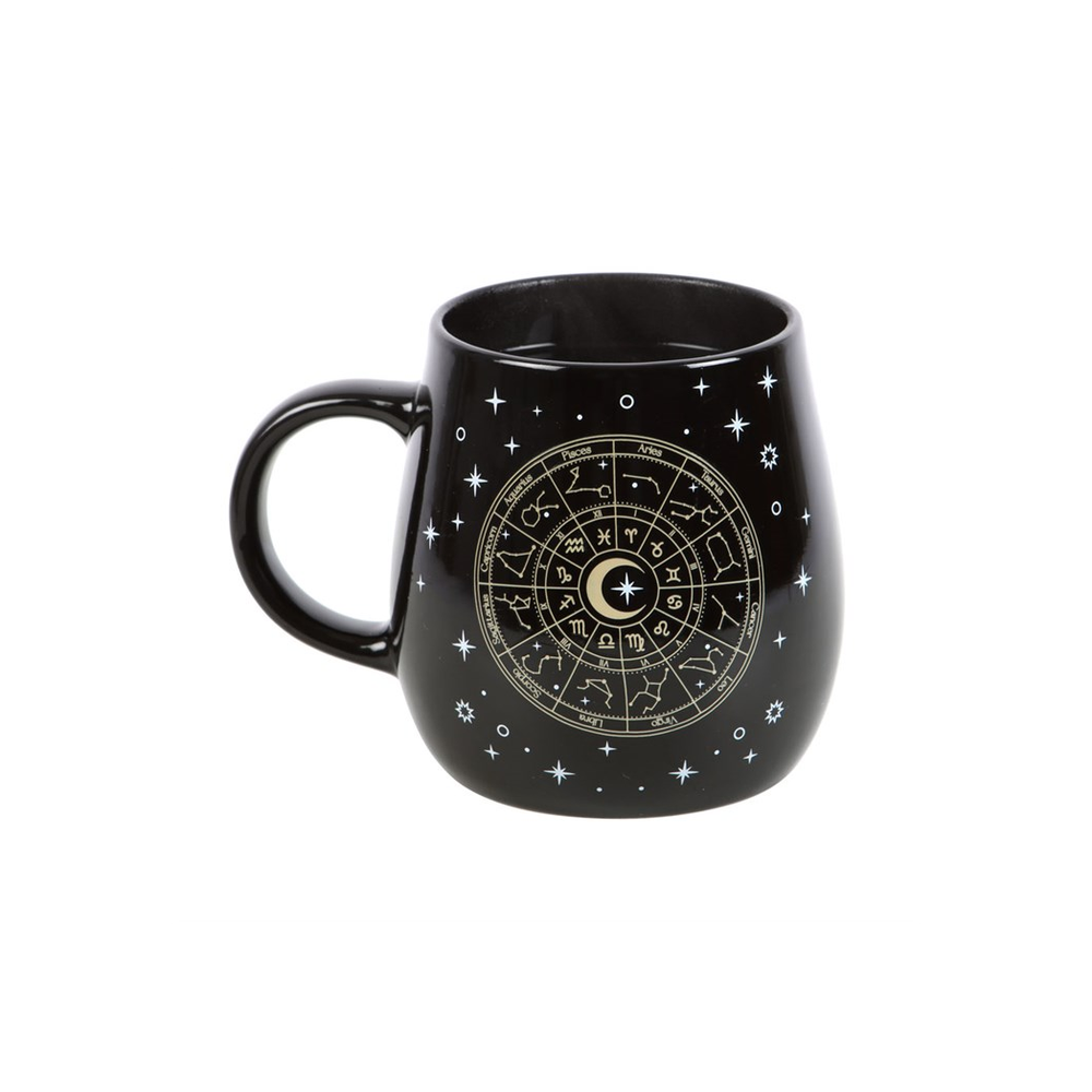 ASTROLOGY WHEEL HEAT CHANGING MUG