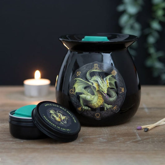 MABON WAX MELT BURNER GIFT SET BY ANNE STOKES