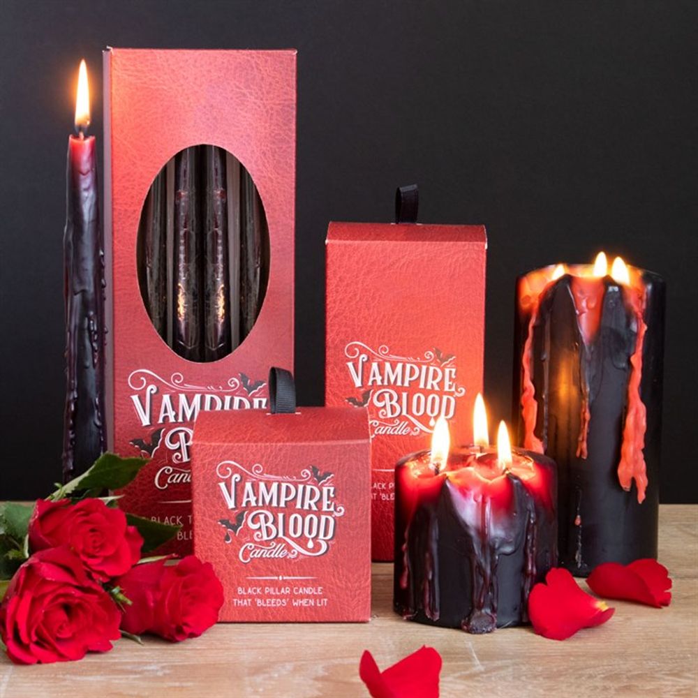 LARGE VAMPIRE BLOOD PILLAR CANDLE